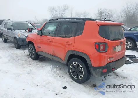 2017 Jeep Renegade Trailhawk 4X4 z USA, uszkodzony, nr VIN ZACCJBCB9HPG29331